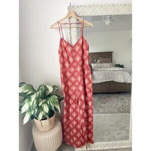 Zara Printed Cotton Jumpsuit